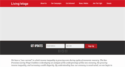 Desktop Screenshot of livingwage-sf.org