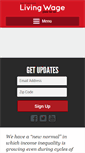 Mobile Screenshot of livingwage-sf.org